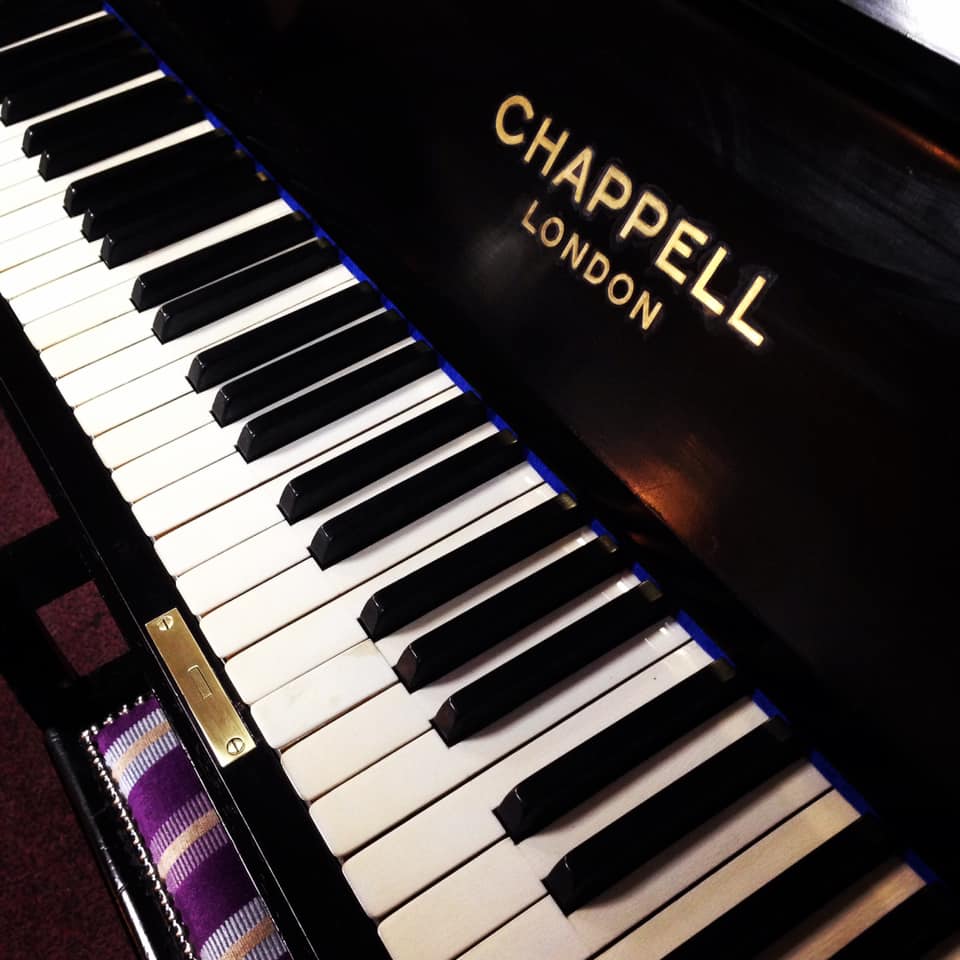 CHAPPELL Black Model II upright piano